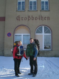 Abreise in Großbothen