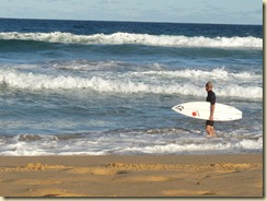 Surfer an Land in Curl Curl, aber nicht Diego