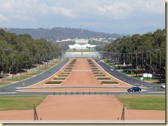 gerade Linien in Canberra