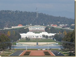 nochmal gerade Linien in Canberra
