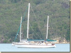 unser Segelboot